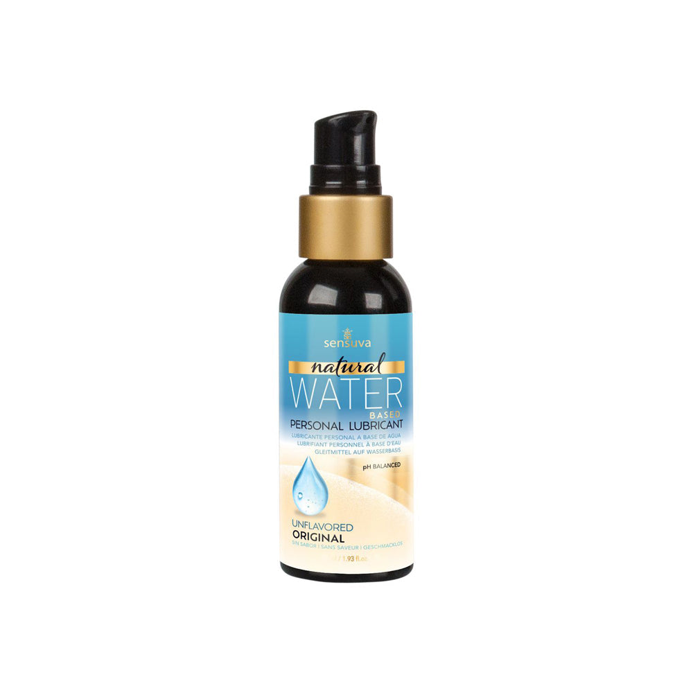 Natural Water Based Unscented Lube 2oz