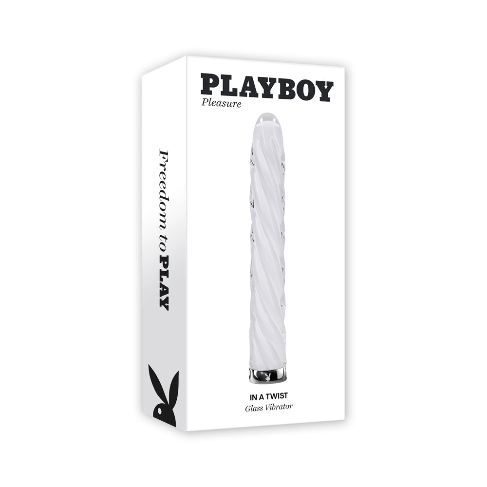 Playboy In A Twist glass vibe