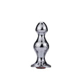 Extreme Anal Double Bead w/ Onyx jewel
