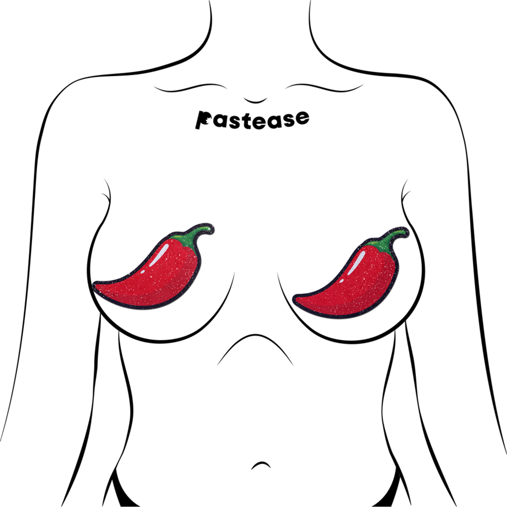 Chili Pepper Pasties in Spicy Red