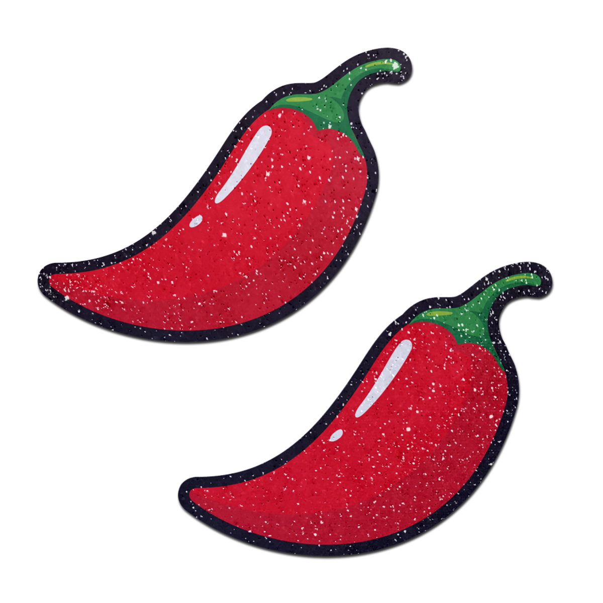 Chili Pepper Pasties in Spicy Red