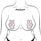 Peace Hands Pasties