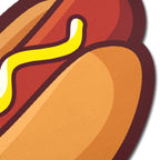 Hotdog Pasties Weiner with Mustard Nipple Covers