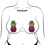 Rainbow Pineapple Sparkling Pasties