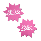 'Babe' Doll Pink Sunburst Pasties