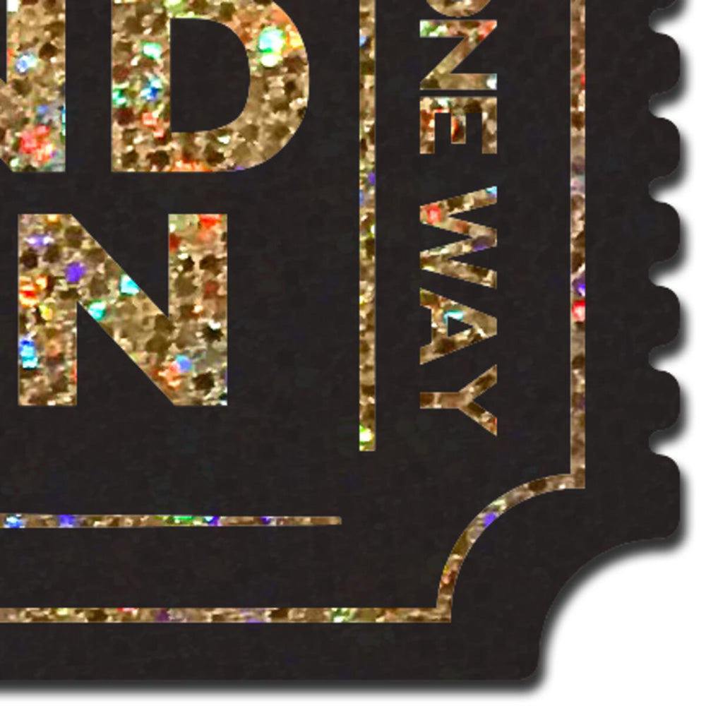 Pound Town Pasties: One-Way Ticket to Pound Town Gold Glitter