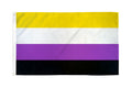 Non-Binary Flag 2' x 3' Polyester