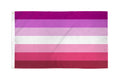 Lesbian Plain Flag 3x5ft Poly