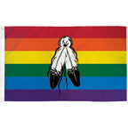 Two Spirit Rainbow Flag 3x5' Polyester