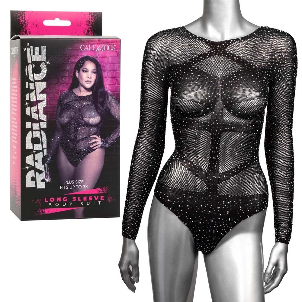 Radiance™ Long Sleeve Body Suit - Plus *