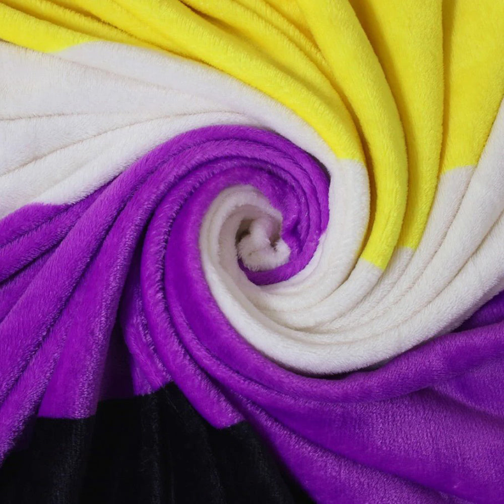 Non-Binary Polar Fleece Blanket 50"x60"