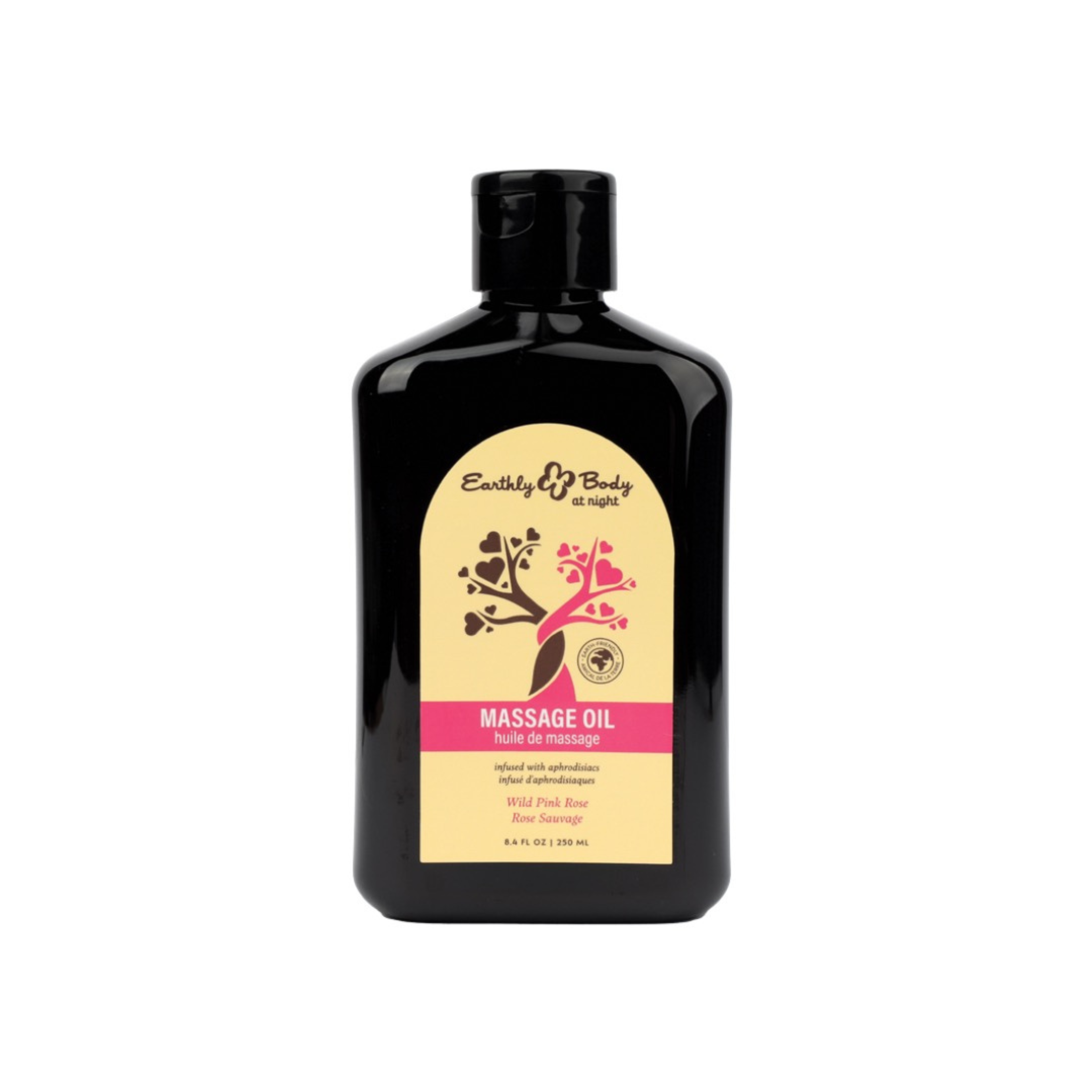 Hemp Seed at Night Massage Oil Aphrodisiac Collection Wild Pink Rose 8.4oz / 250ml