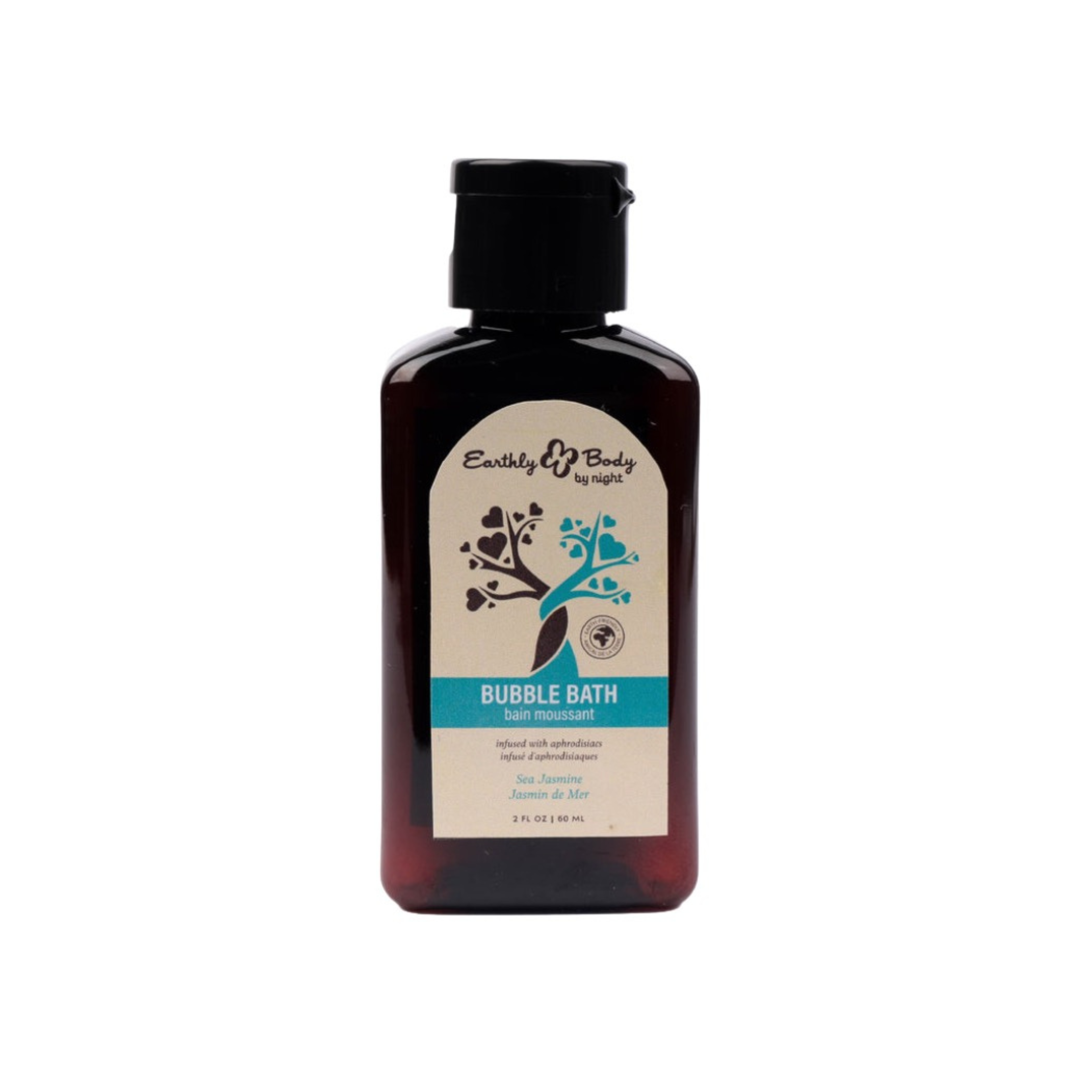 Hemp Seed at Night Bubble Bath Aphrodisiac Collection Sea Jasmine 2oz / 60ml