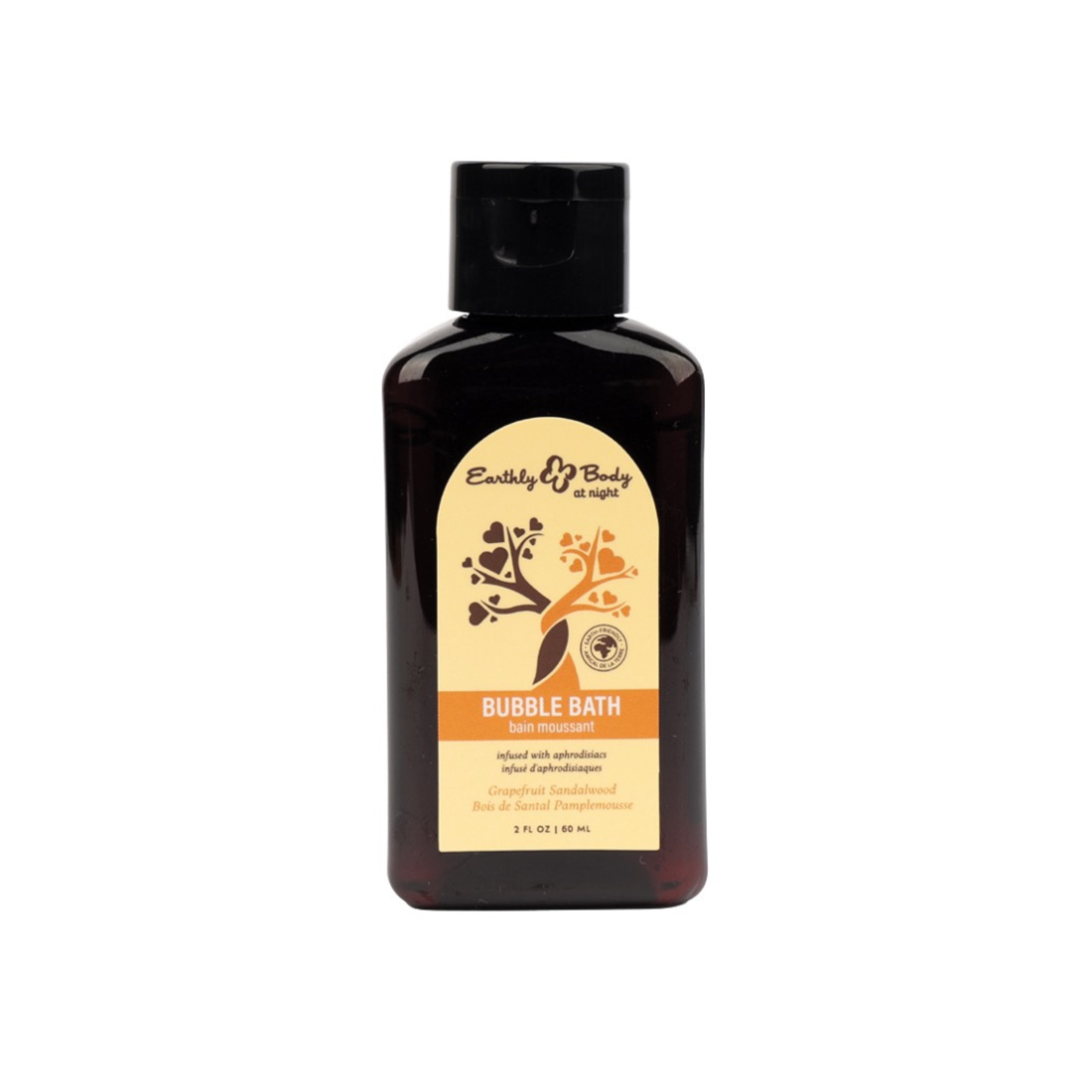 Hemp Seed at Night Bubble Bath Aphrodisiac Collection Grapefruit Sandalwood 2oz / 60ml