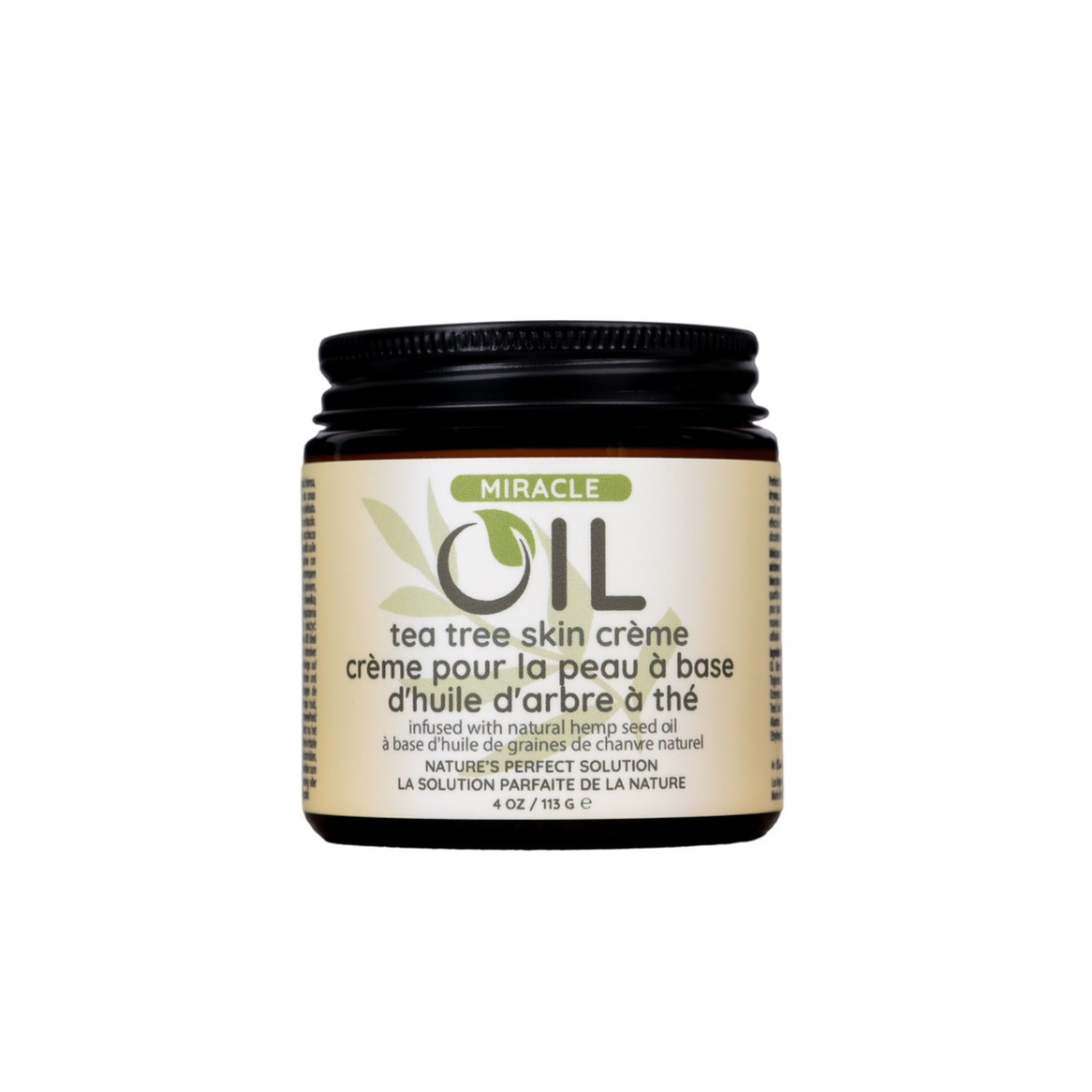 Earthly Body Miracle Oil Tea Tree Crème 4 Oz / 113 G