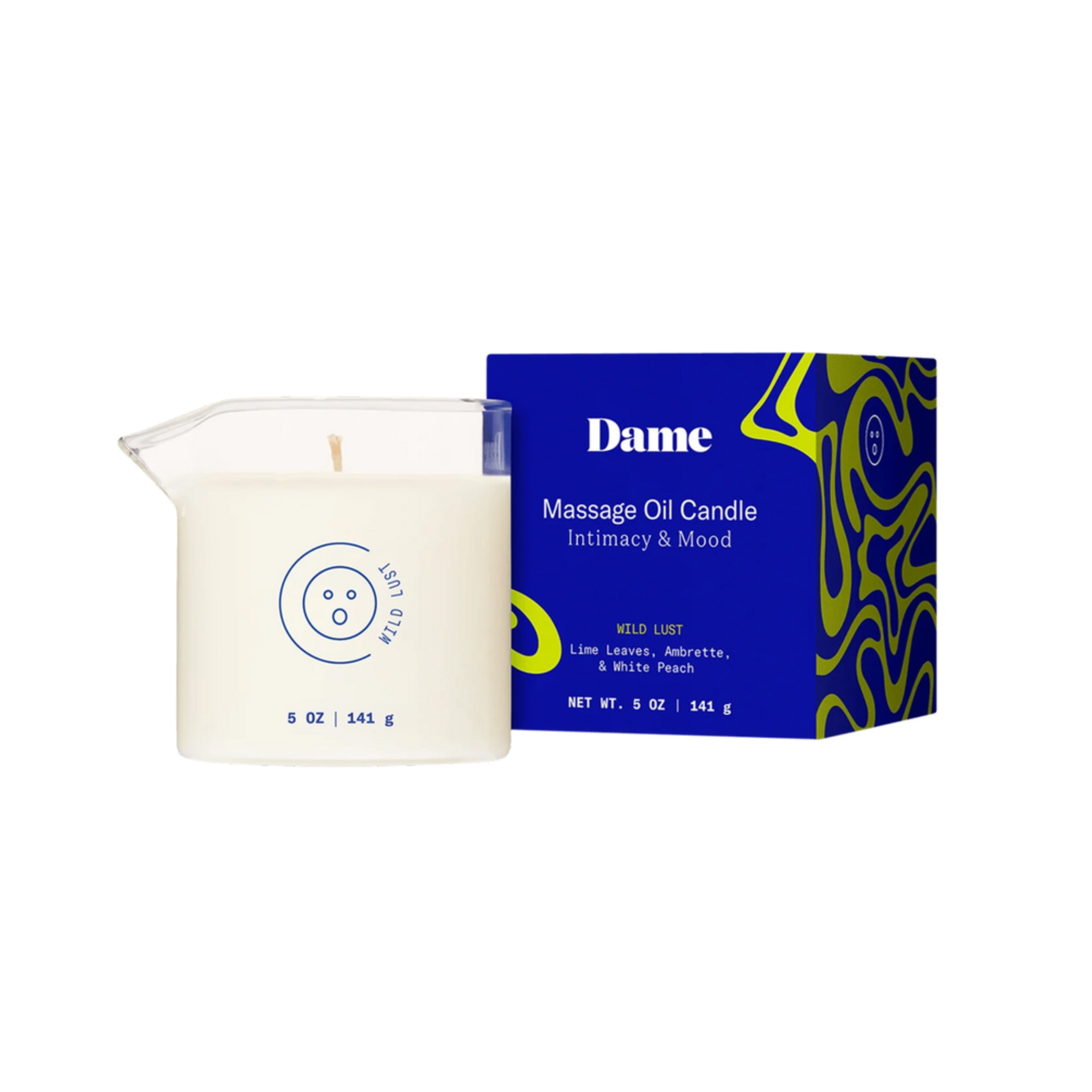 Dame Massage Oil Candle Wild Lust