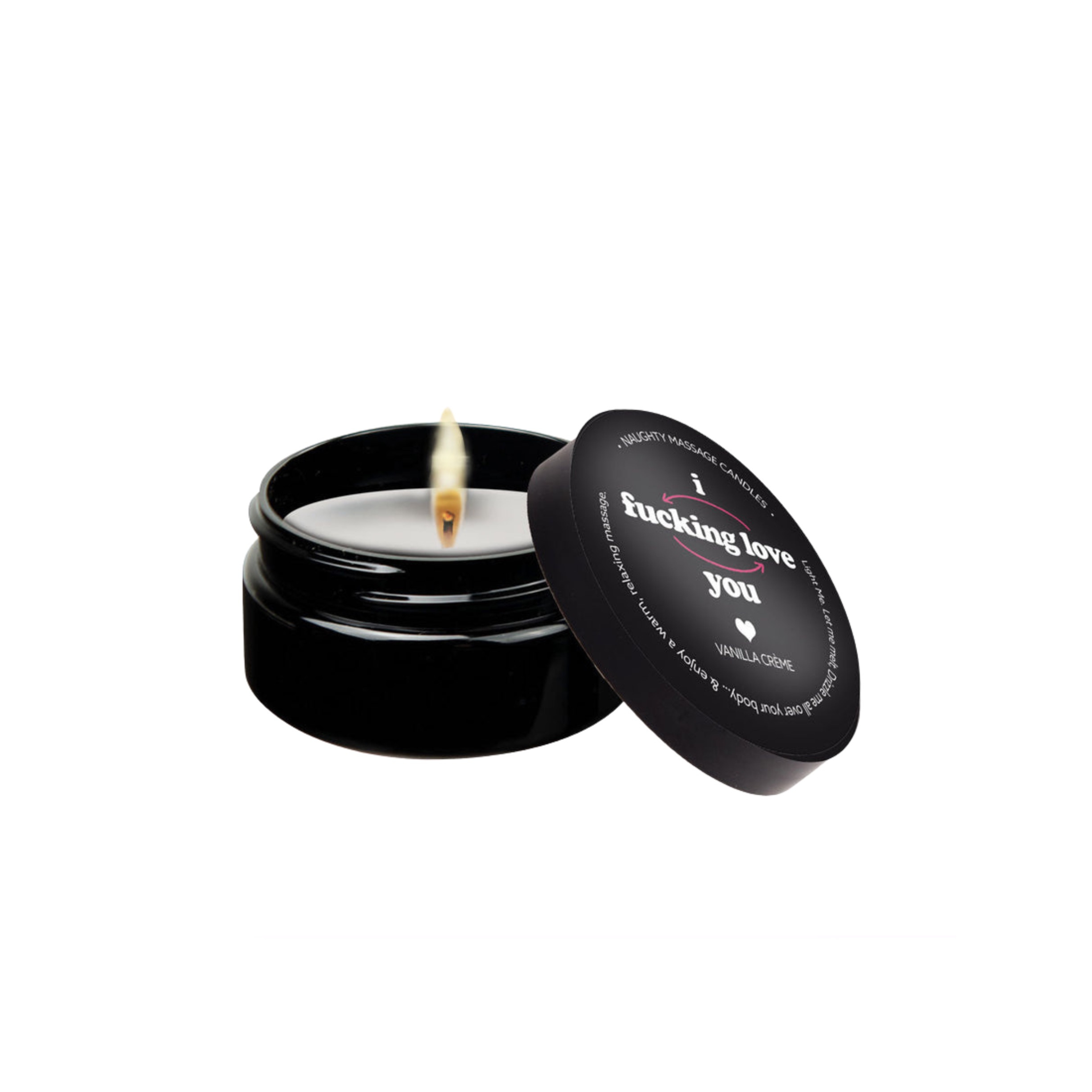 Kama Sutra I F*Cking Love You - Naughty Mini Massage Candle