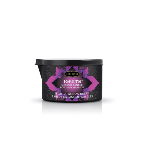 Ignite Massage Oil Candle Island Passion Berry