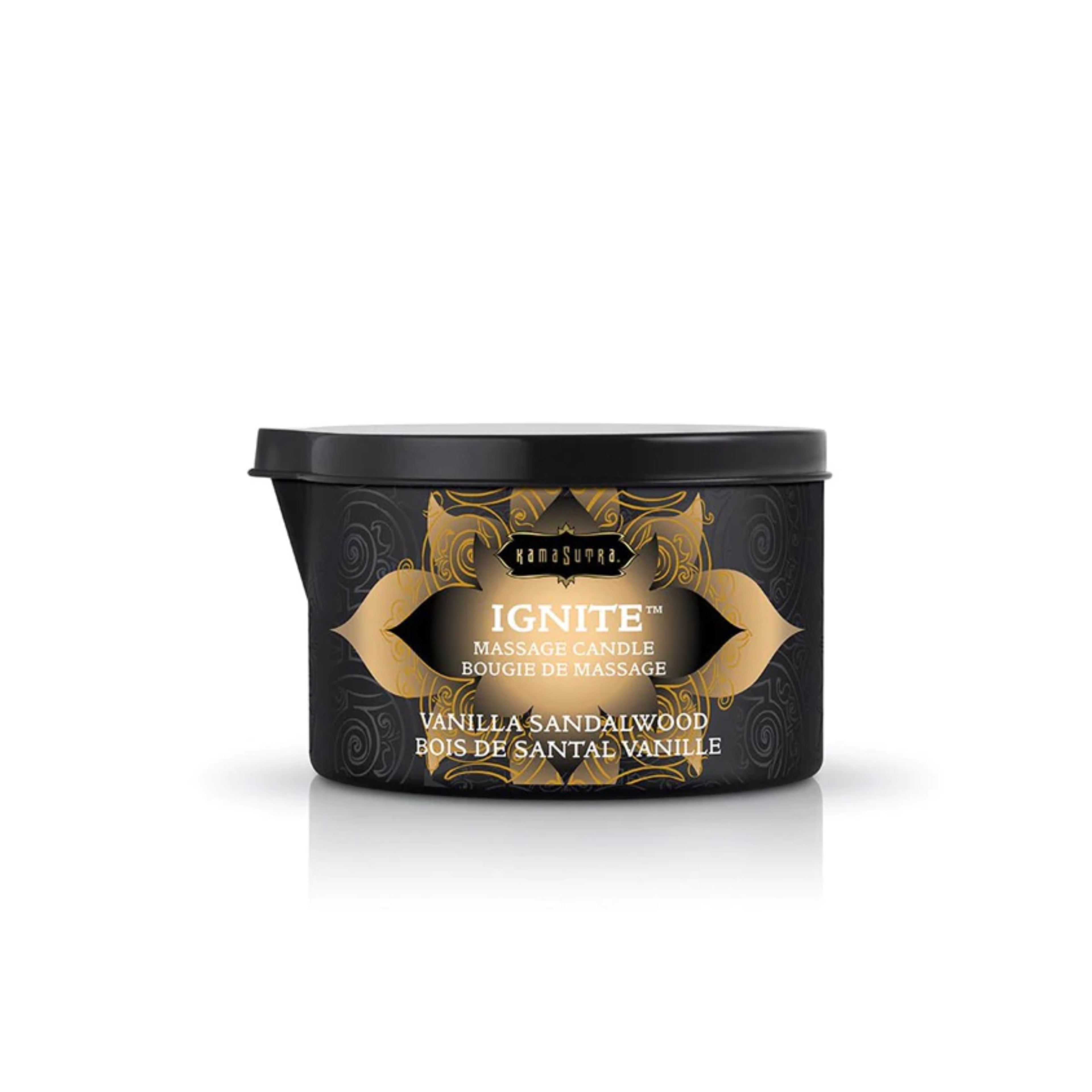 Kama Sutra Ignite Massage Oil Candle Vanilla Sandalwood