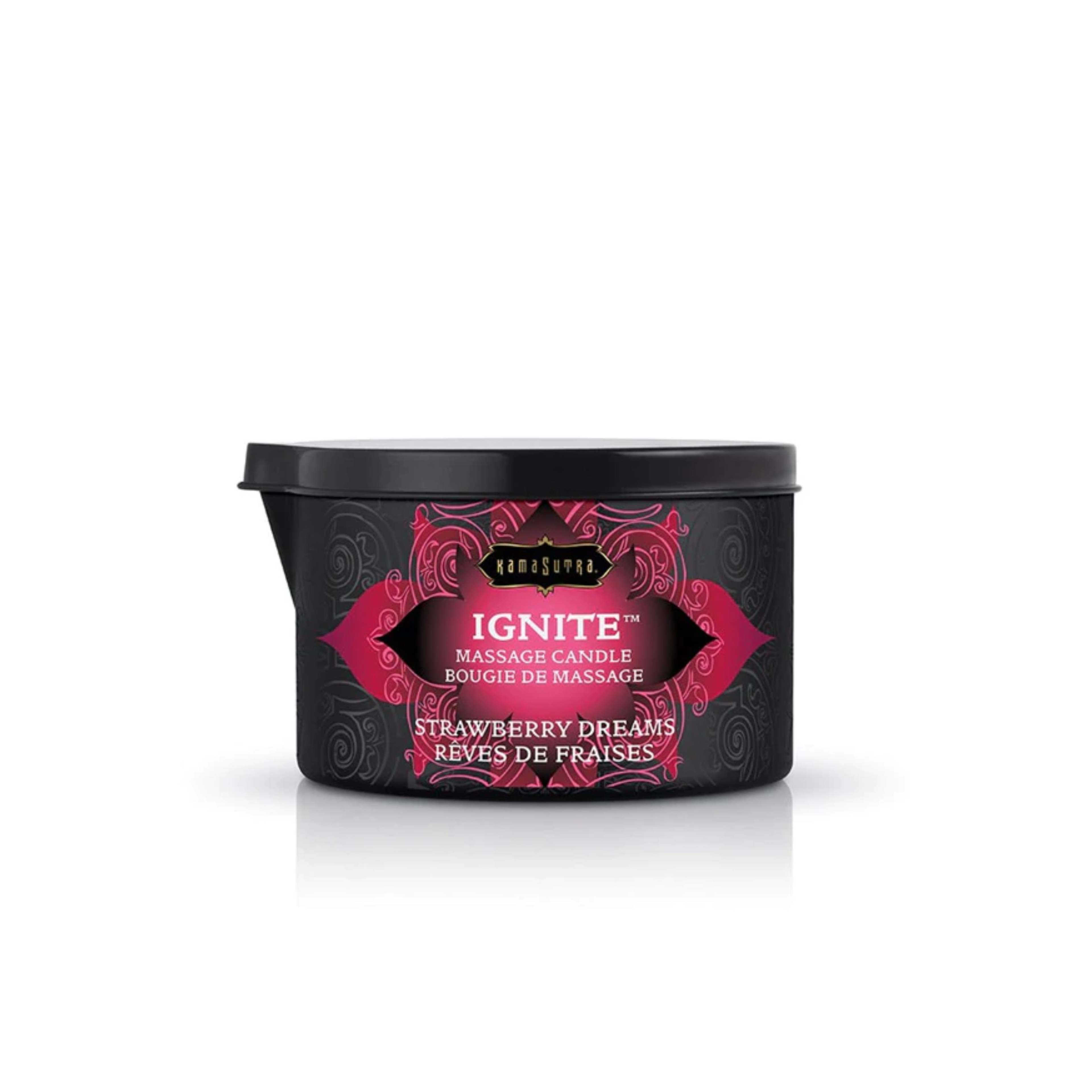 Kama Sutra Ignite Massage Oil Candle Strawberry Dreams