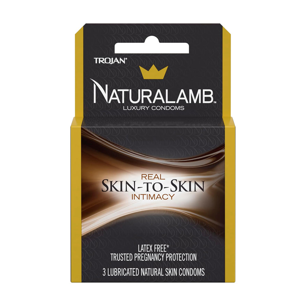Trojan Natural Lamb Skin to Skin - 3 pk