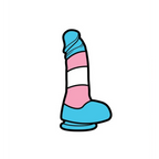 Enamel Pin: Trans Dildo