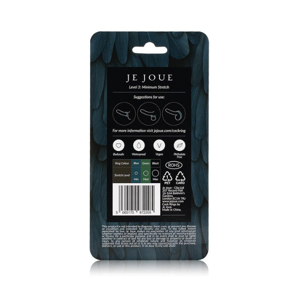 Blue Silicone C-Ring - Minimum Stretch