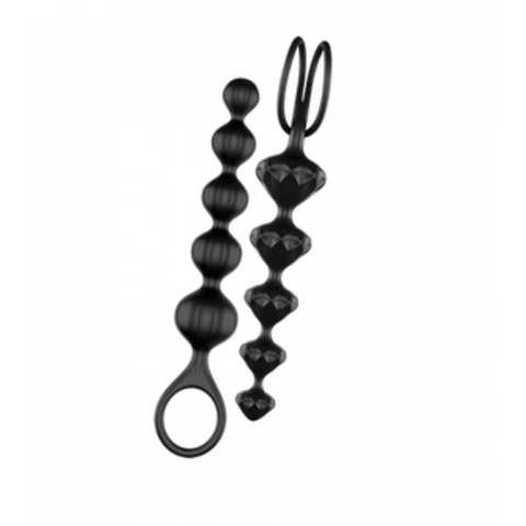 Love Beads (set of 2)(Black) - black