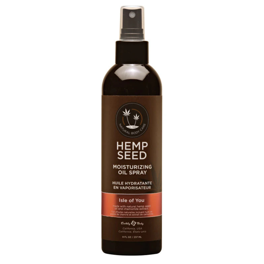 Earthly Body Hemp Seed Moisturizing Oil Spray Isle Of You 8 Fl Oz / 237 Ml