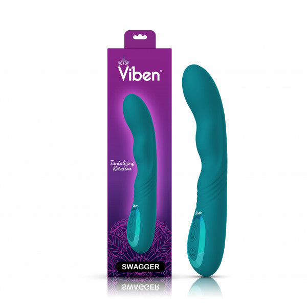 Swagger - Wriggling G-spot Vibe - Ocean