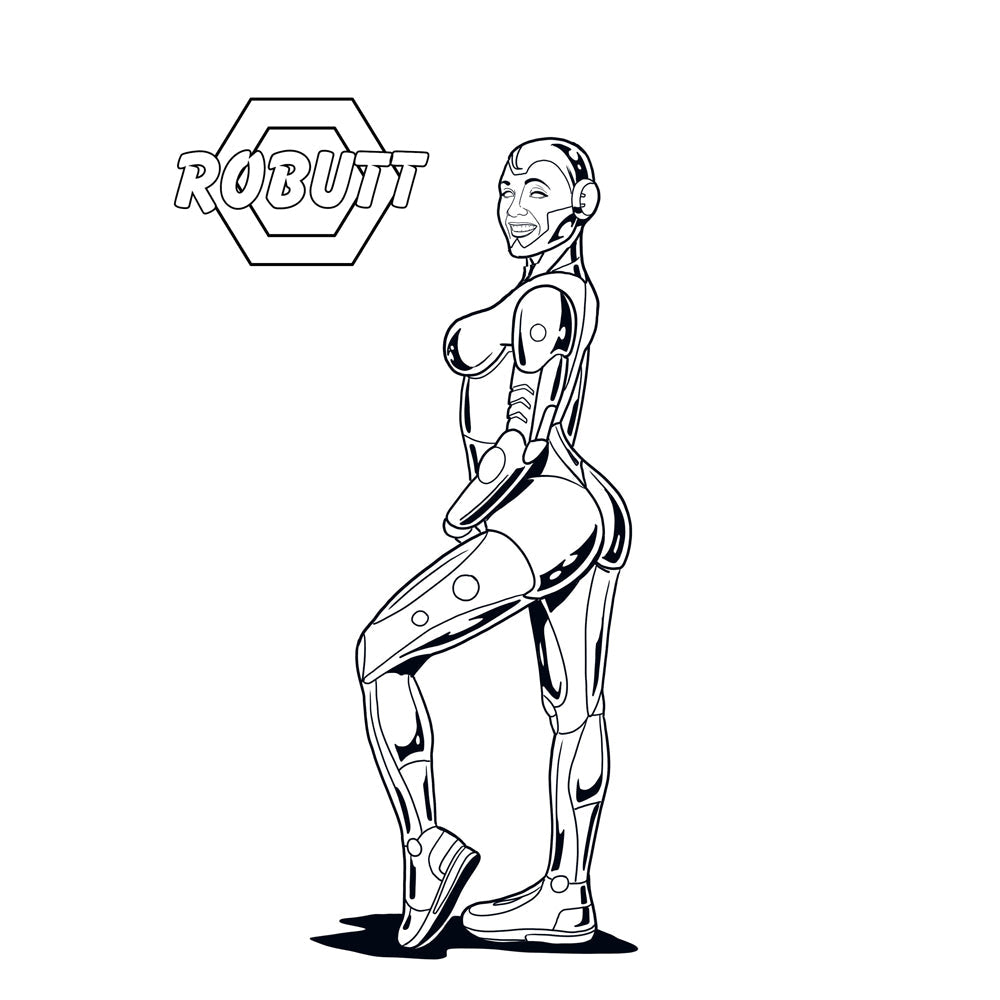 Sexy Butts Adult Colouring Book *