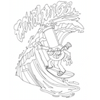 High AF Colouring Book