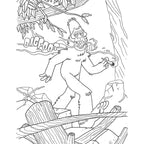 Who Smokes Weed Colouring Book