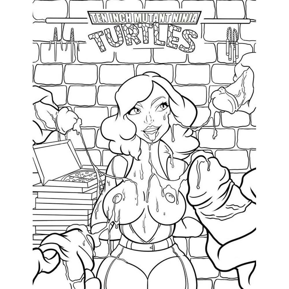 Porn Parody Colouring Book