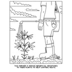 Visit to the Canabis Farm Colouring Book *