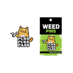 Enamel Pin: Purr Purr Pass