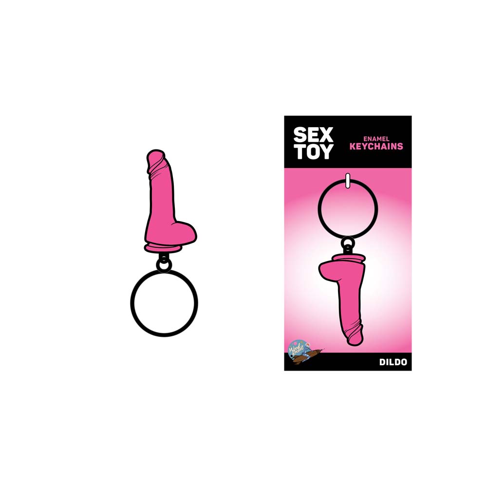 Pink Dildo Keychain *