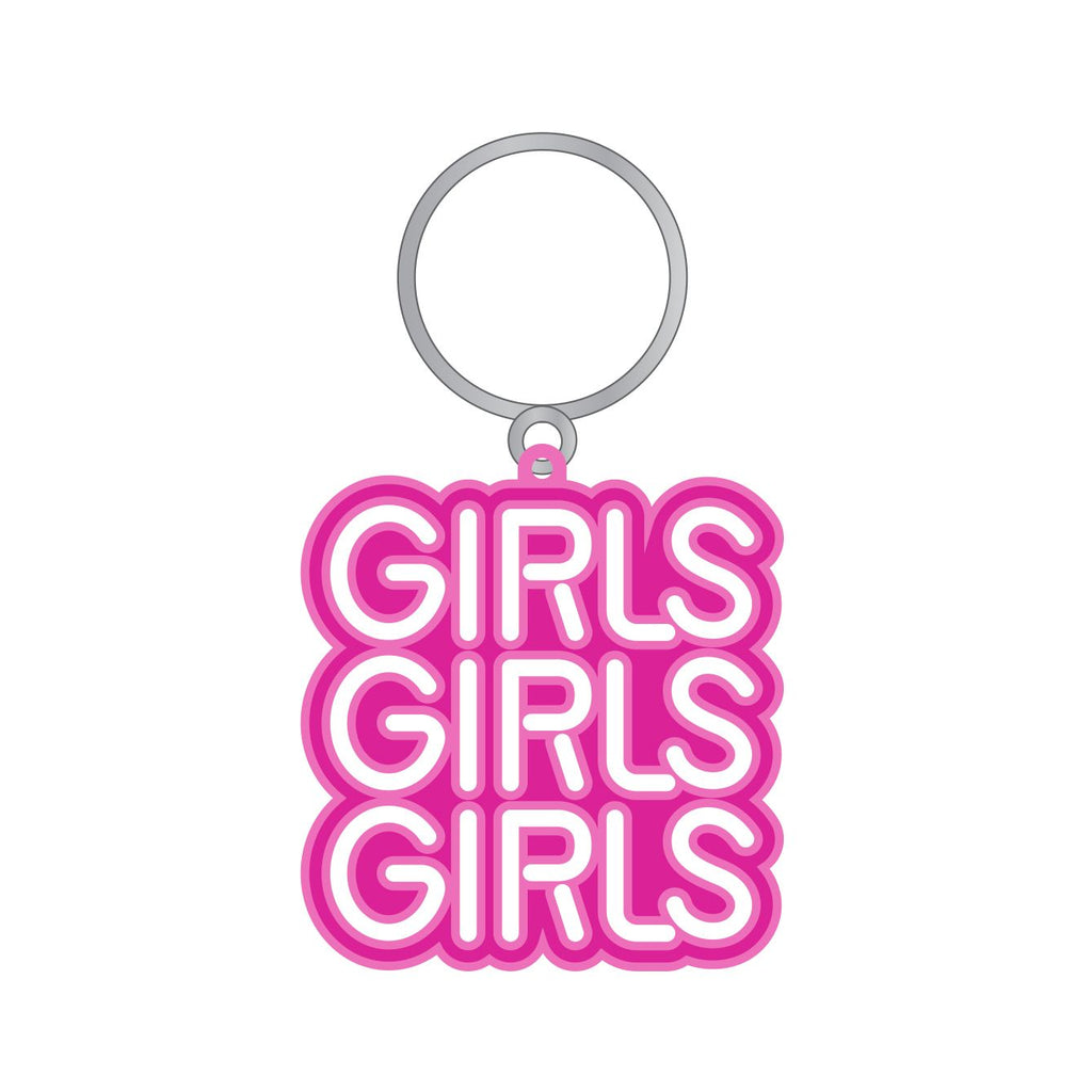 Girls Girls Girls Keychain *
