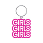Girls Girls Girls Keychain *