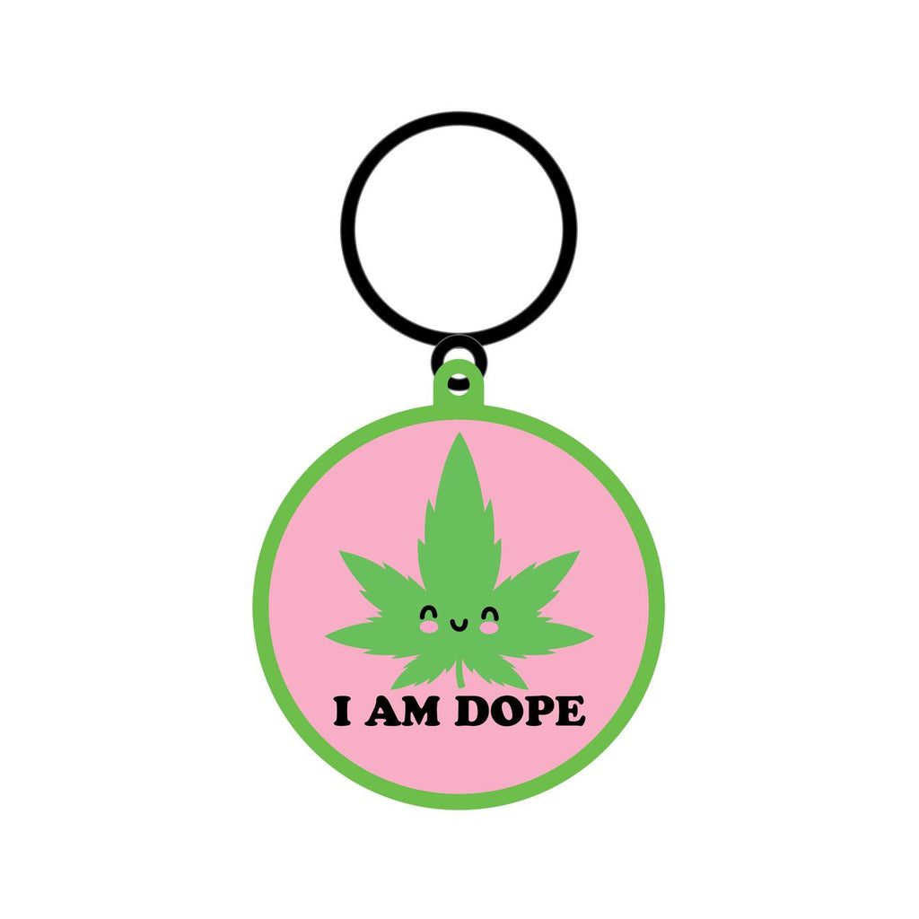 I Am Dope Keychain *
