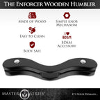 The Enforcer Black Wooden Humbler