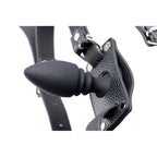 Cock Ring Harness w/ Silicone Anal Plug