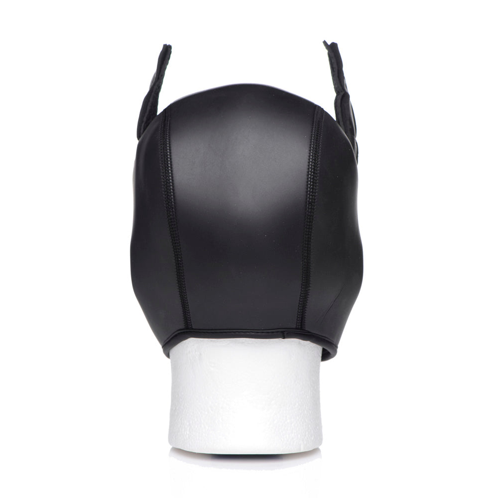 Spike Neoprene Puppy Hood - Black