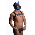 Spike Neoprene Puppy Hood - Blue