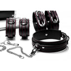 Kinky Clutch Black Bondage Set w/ Case *