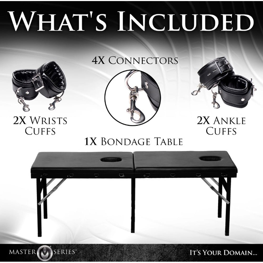 Extreme Bondage Massage Bed