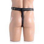Male Chastity Harness Silicone Anal Plug