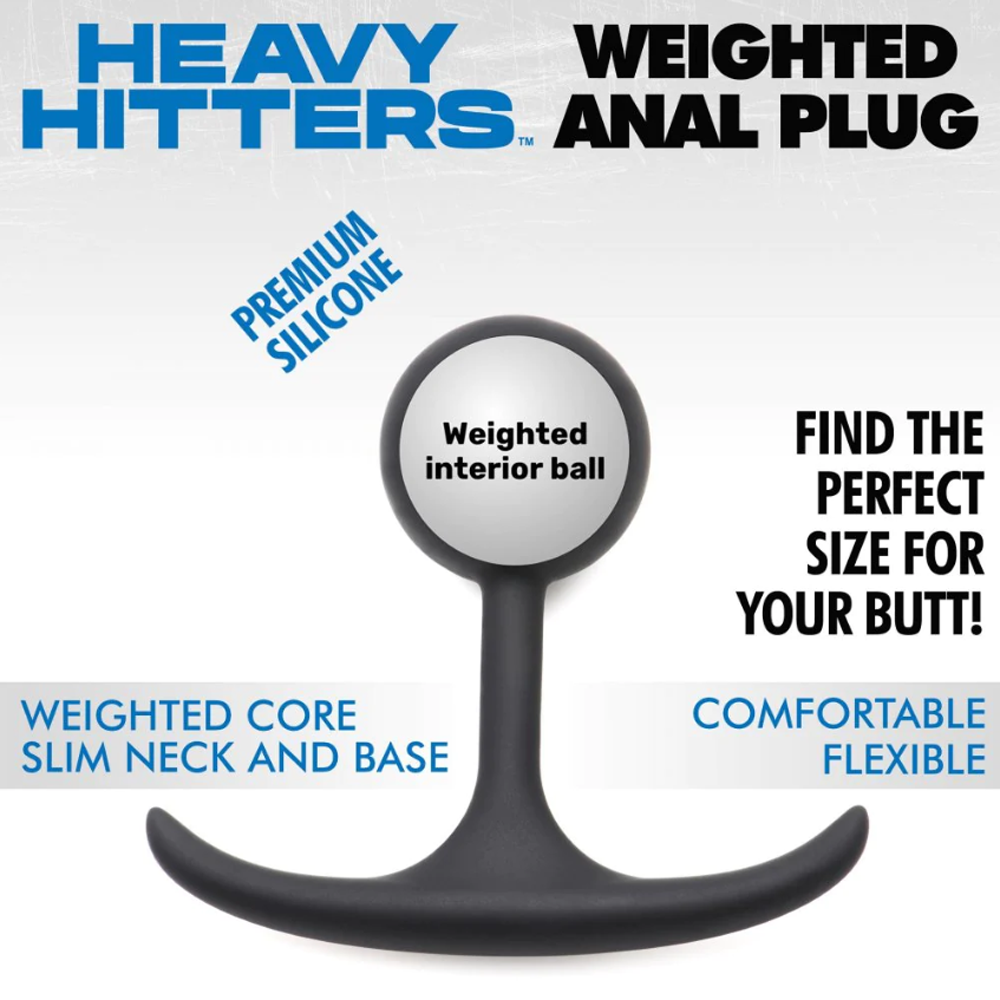 Comfort Weighted Plug 3.3" - Small *
