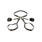 Bondage Harness W/ Bows - XL/2XL - Black