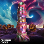 Larva Ovipositor Silicone Dildo w/ Eggs
